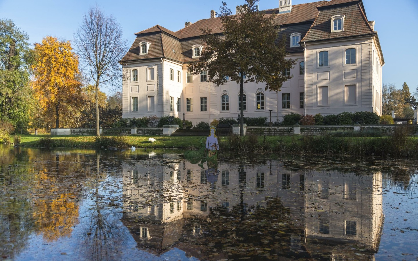 Schloss Branitz im Herbst, Foto: TMB-Fotoarchiv/Steffen Lehmann