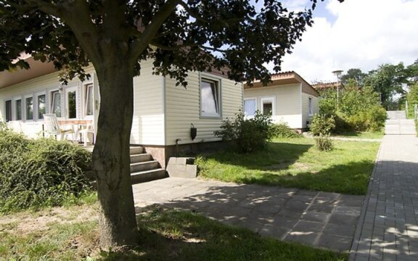 Bungalows auf dem Campingplatz