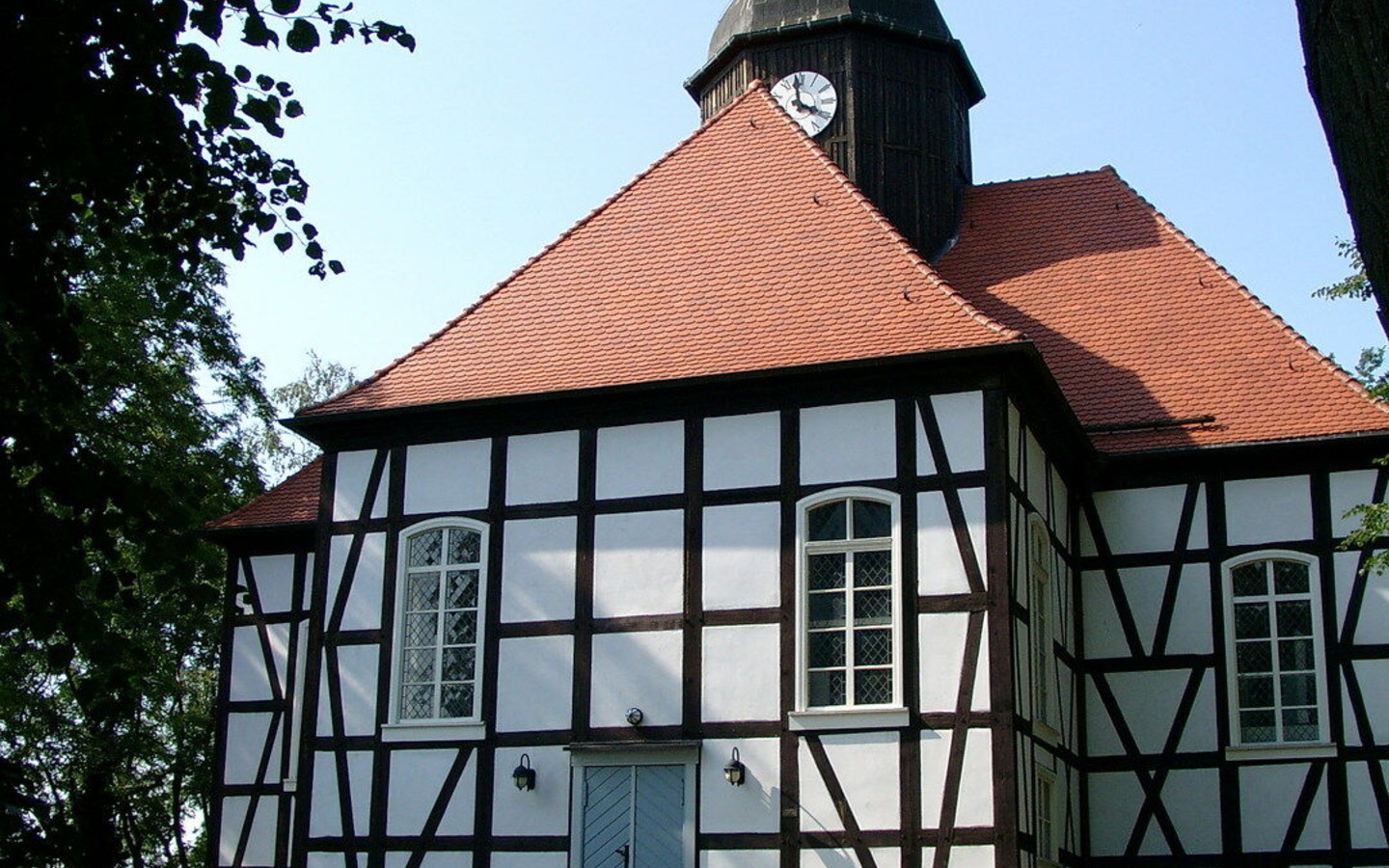 Fachwerkkirche Schlepzig, Foto: TV Spreewald