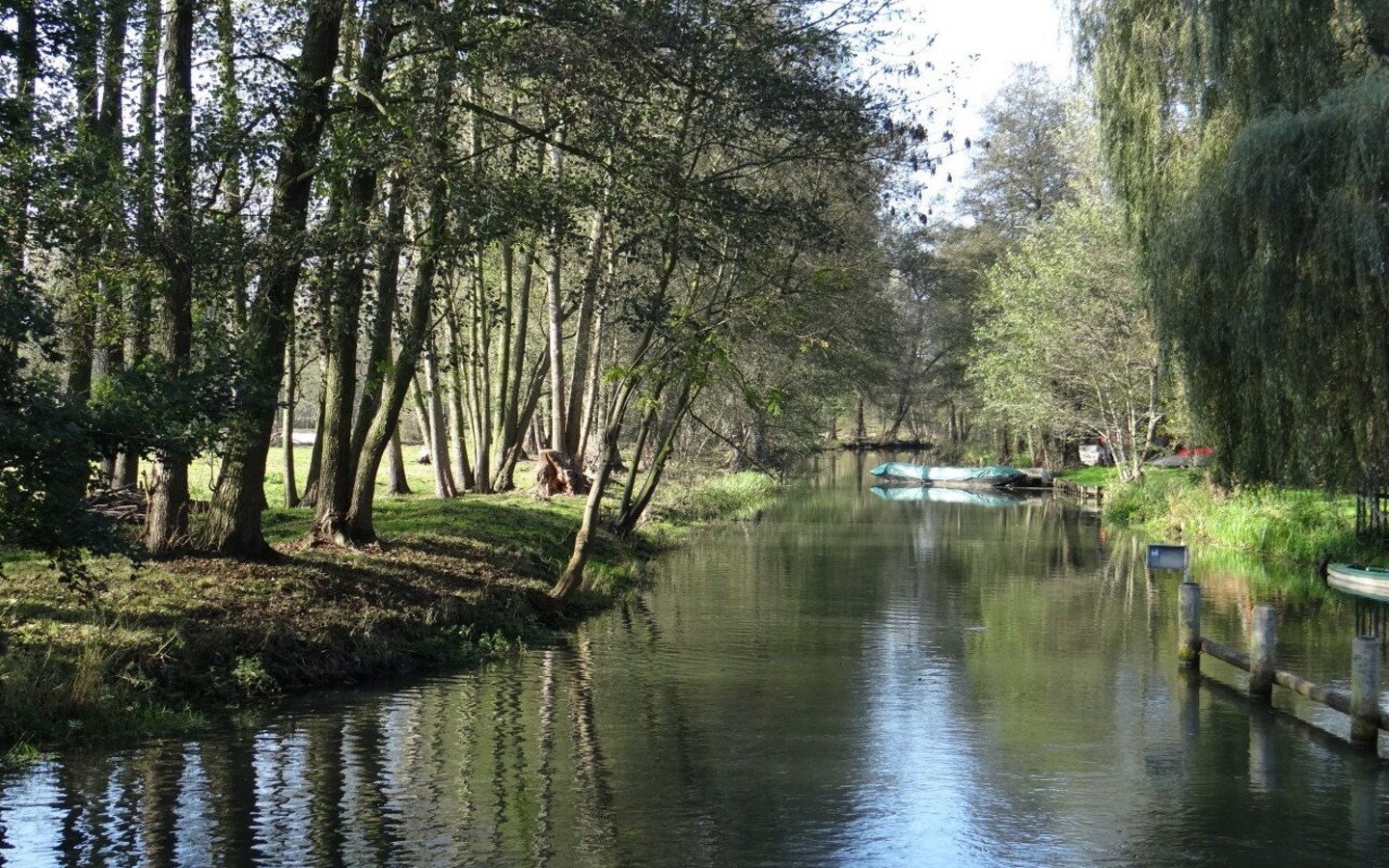 Spree an der Dubkow-M&uuml;hle, Foto: Wolfgang Roth
