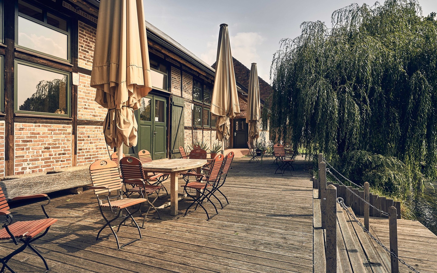 Kahnterrasse, Foto: Spreewood Distillers