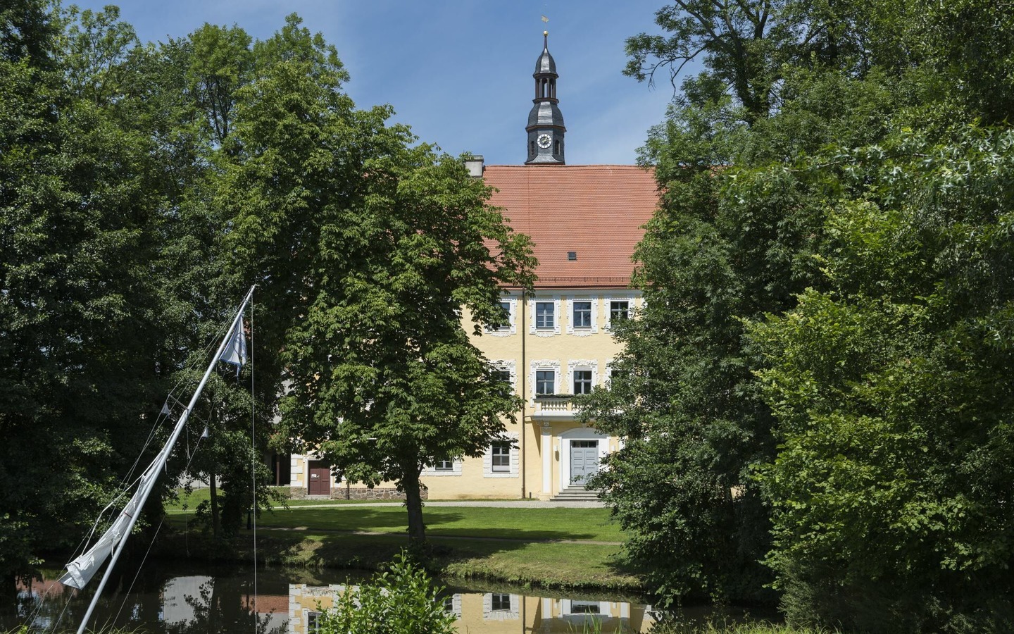 Schloss auf der Schlossinsel L&uuml;bben, Foto: Steffen Lehmann