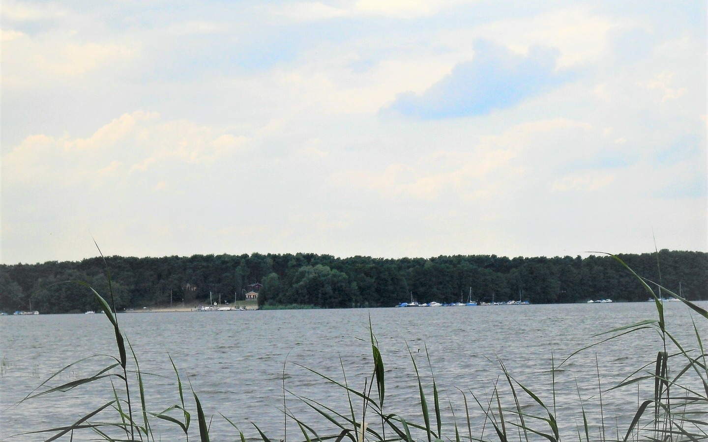 Der Blick von Speichrow auf den See, Foto: TEG