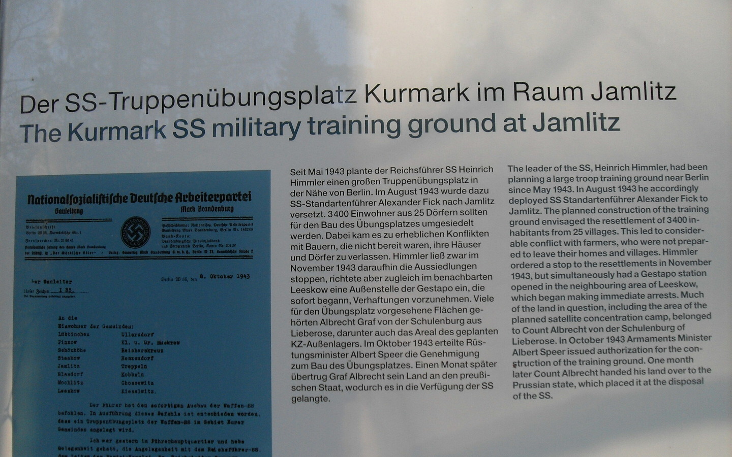 Mehr Informationen finden Sie vor Ort, Foto: TEG