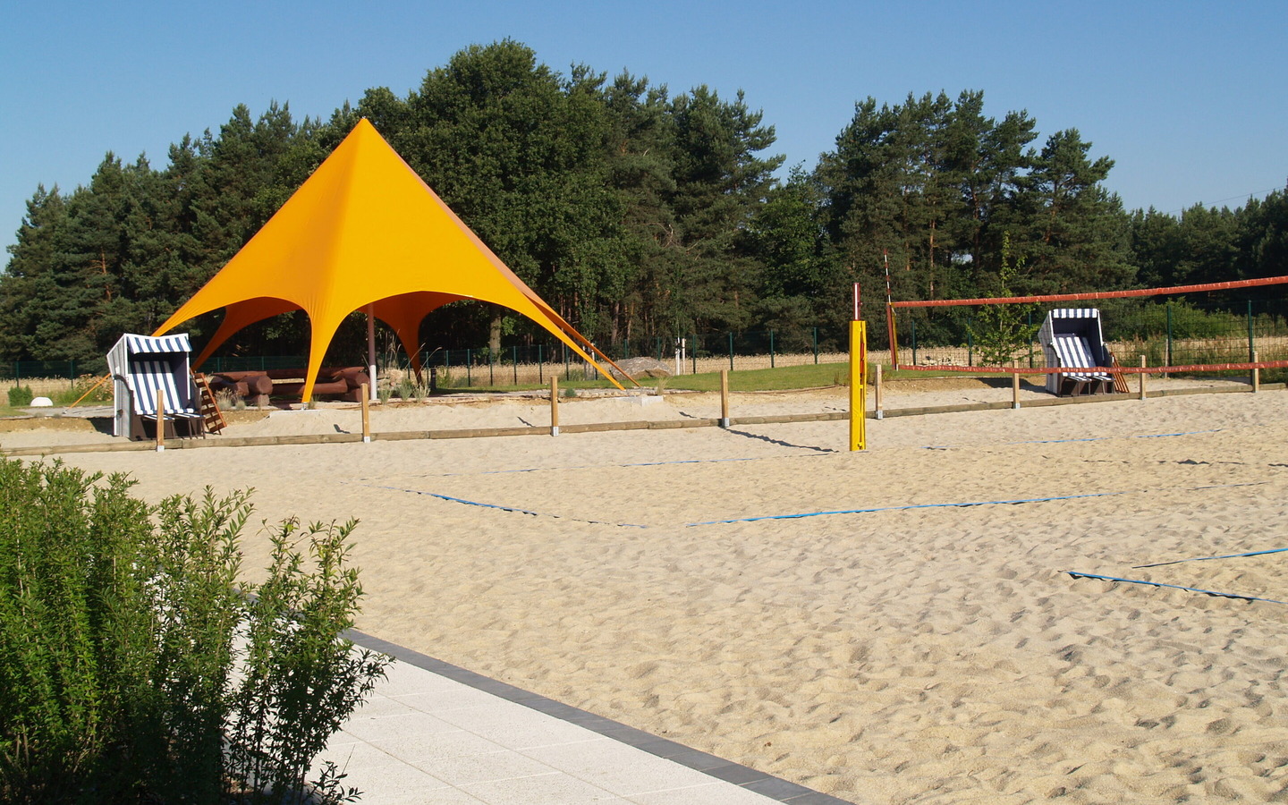 Beachvolleyball im Sportpark Cottbus (Foto: Sportpark Cottbus)