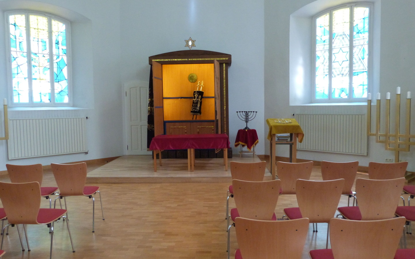 In der Synagoge Cottbus, Foto: CMT Cottbus