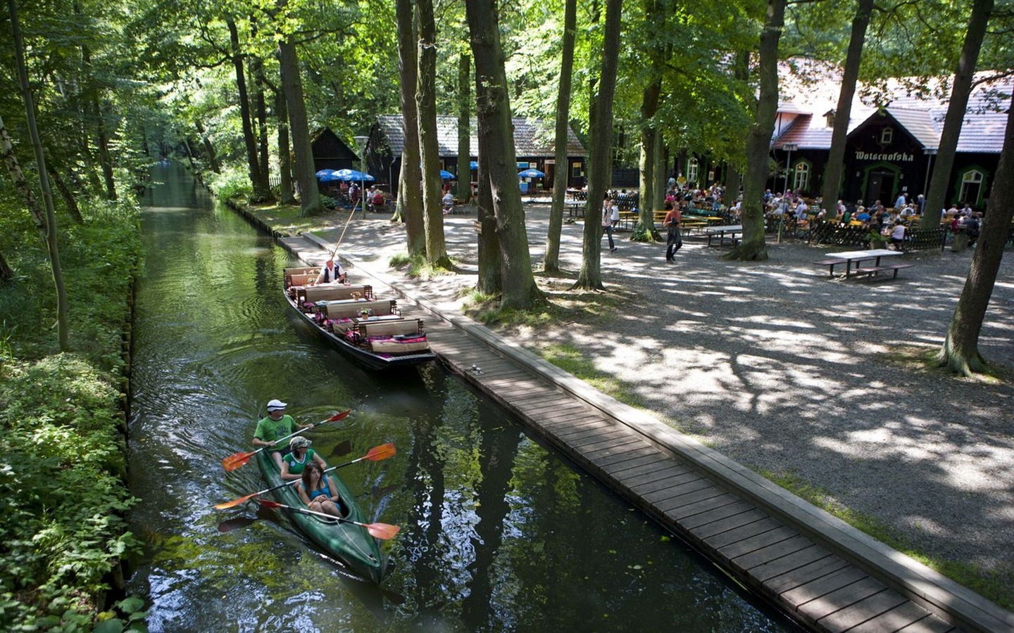 Rastm&ouml;glichkeit in L&uuml;bbenau im Gasthaus Wotschofska, Foto: TMB-Fotoarchiv/Hahn