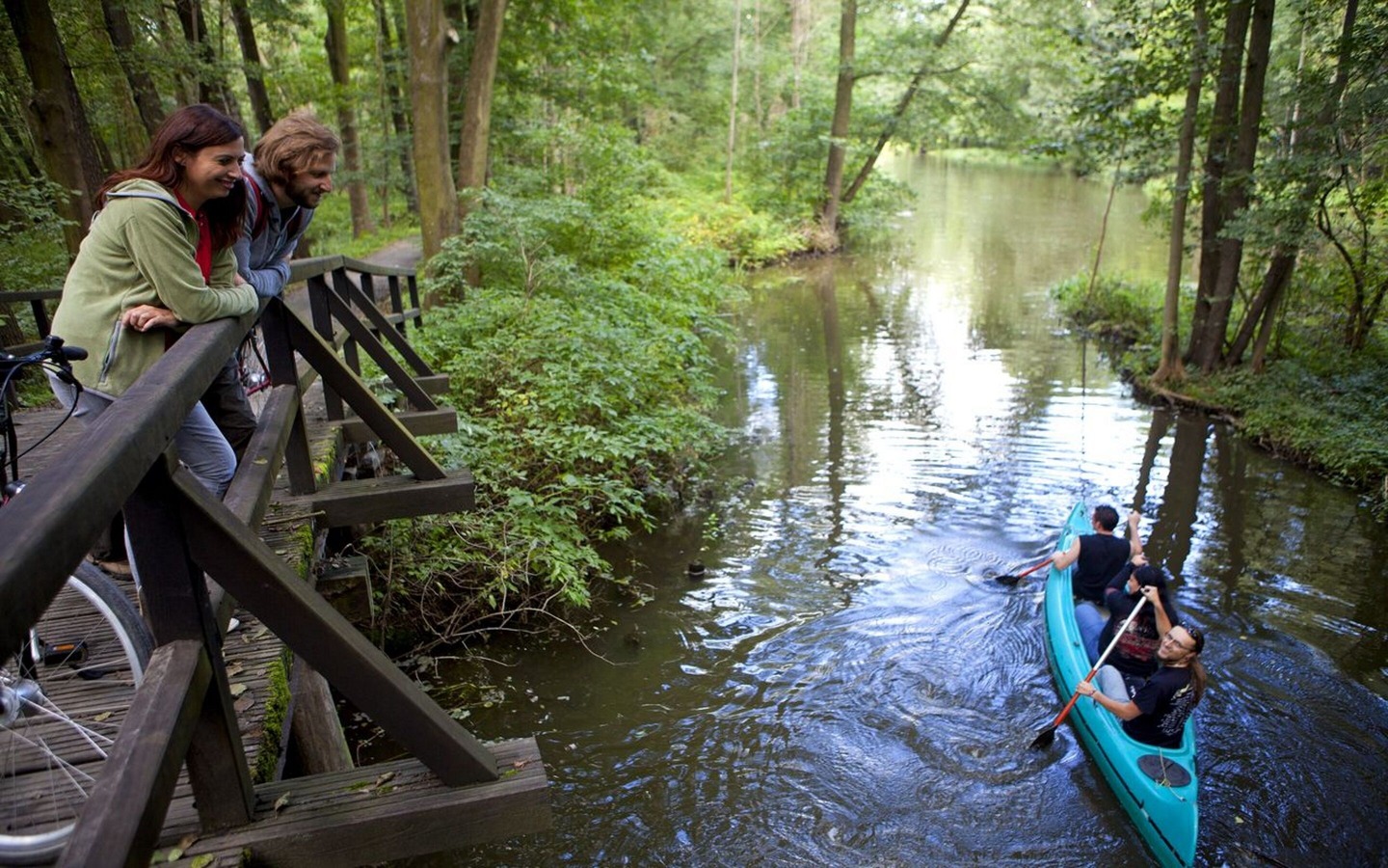 Unterwegs im Spreewald, Foto: TMB-Fotoarchiv/Hahn