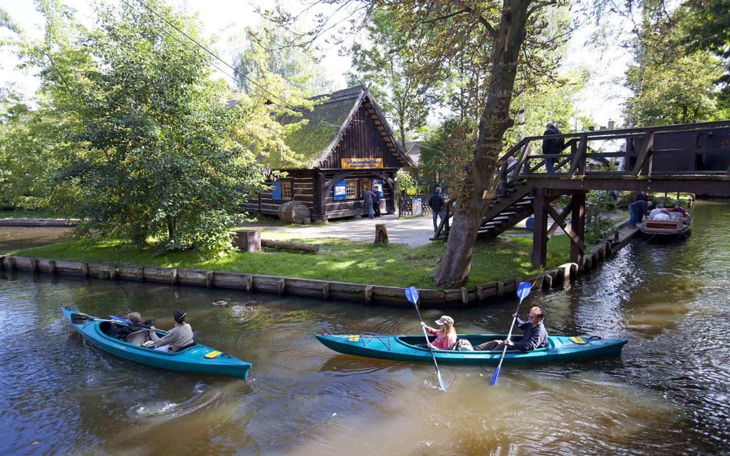 Spreewalddorf Lehde, Foto: TMB-Fotoarchiv/Paul Hahn